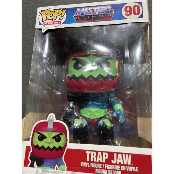 Funko Pop! Vinyl Jumbo 10 in: Masters of the Universe - Trap Jaw (Jumbo) #90 - Picture 3 of 8